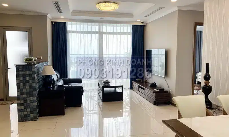 Vinhomes bán 108m2 căn hộ số 2 Landmark 6 3 phòng ngủ view Văn Thánh