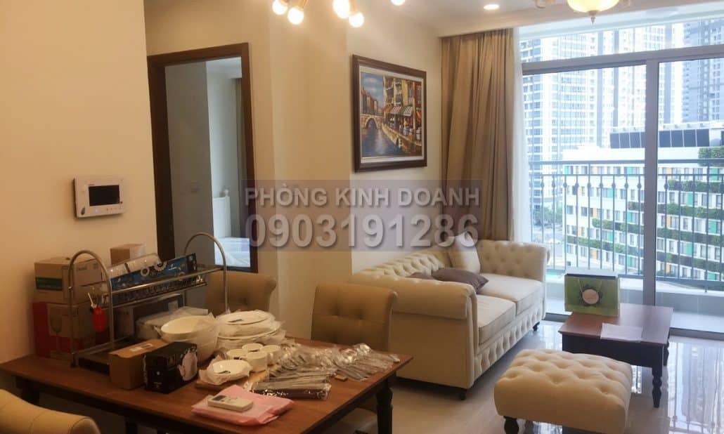 Vinhomes bán 2 phòng ngủ 77m2 căn hộ số 12B Landmark Plus thoáng mát