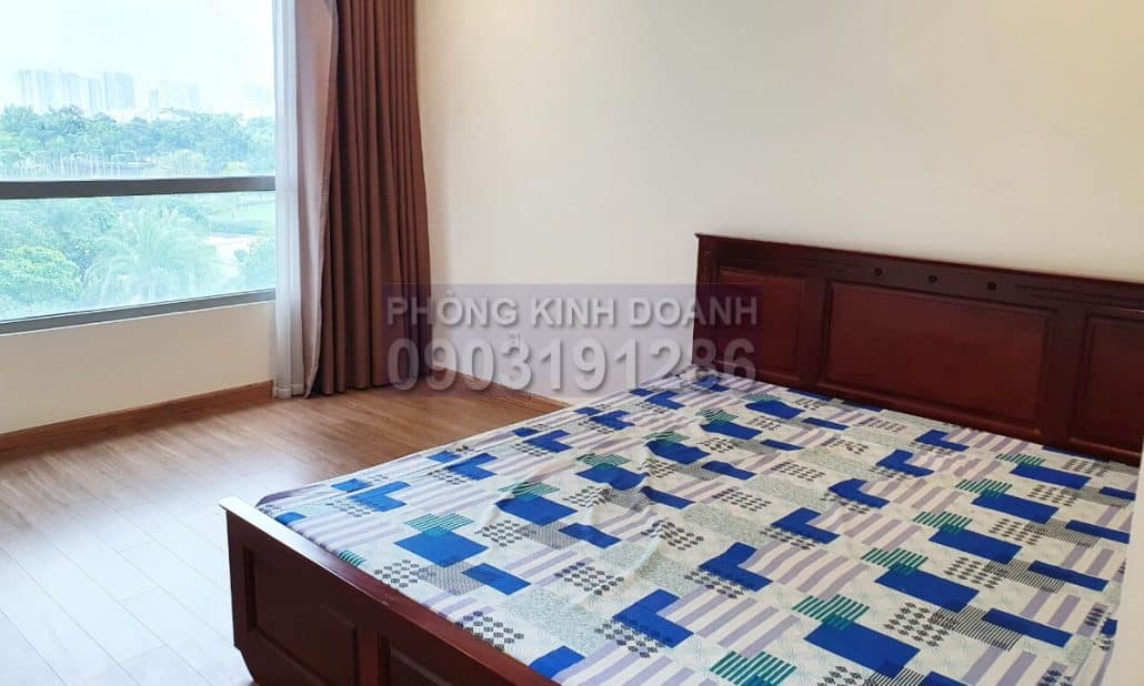 Vinhomes cho thuê căn 3 phòng ngủ view nội khu tầng 2 Central 1 nội thất full
