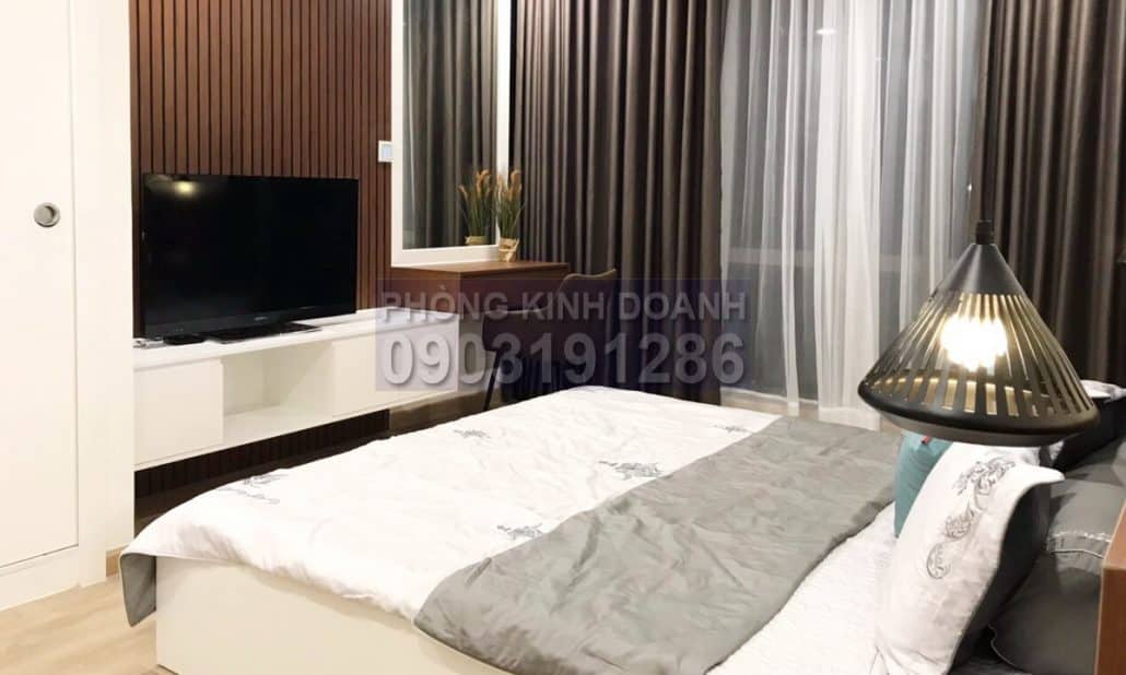 Vinhomes Central Park cho thuê 2 phòng ngủ tầng 17 Landmark 81 nội thất full