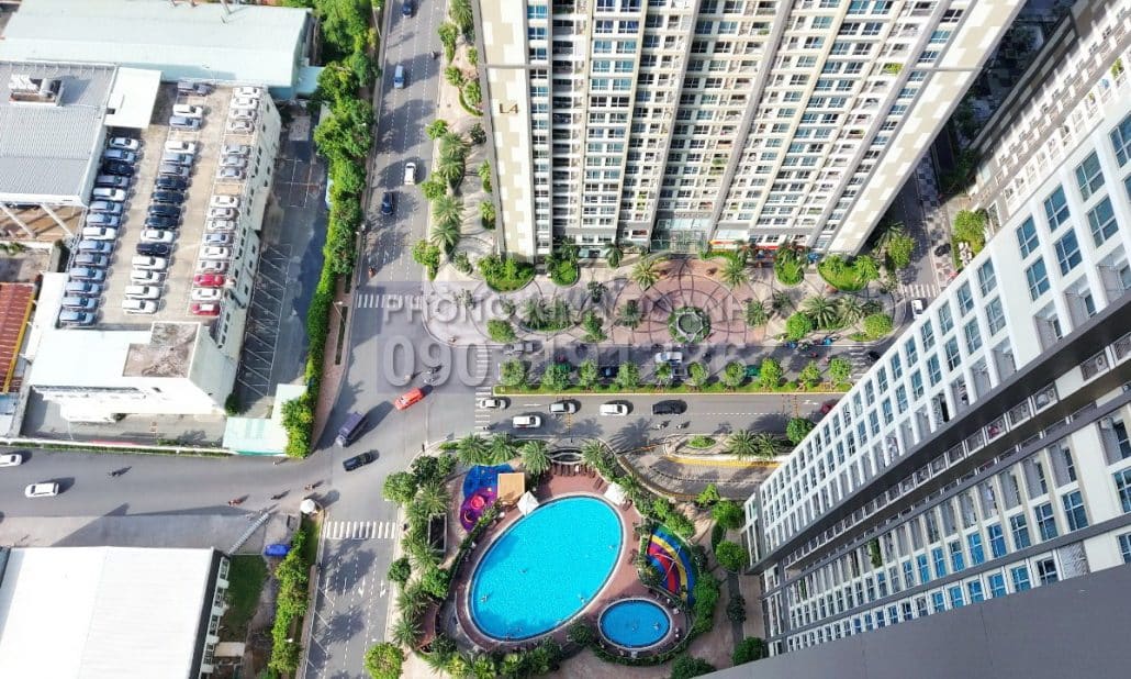 Cho thuê căn hộ Central Park 2 phòng ngủ tầng 38 Landmark Plus nội thất xịn