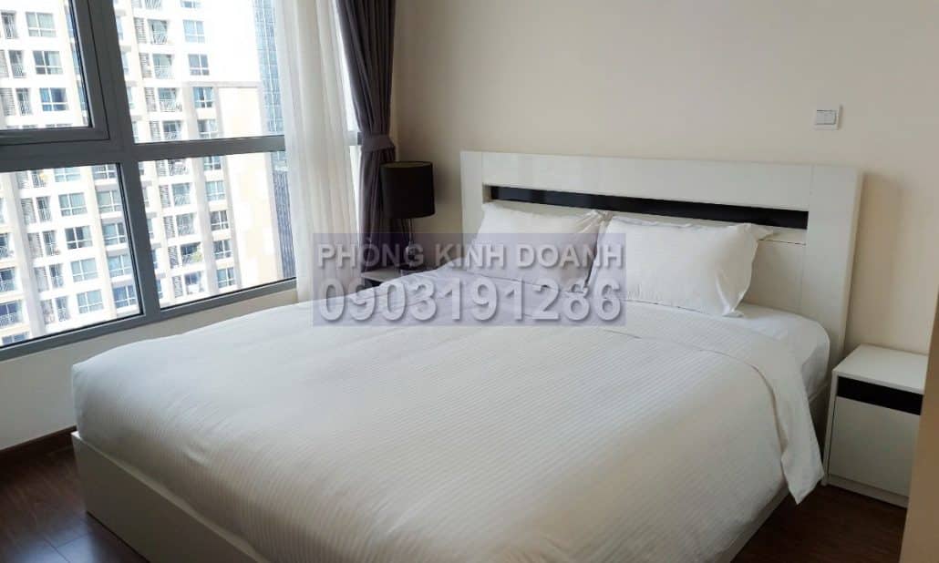 Cho thuê căn hộ Central Park 2 phòng ngủ tầng 38 Landmark Plus nội thất xịn