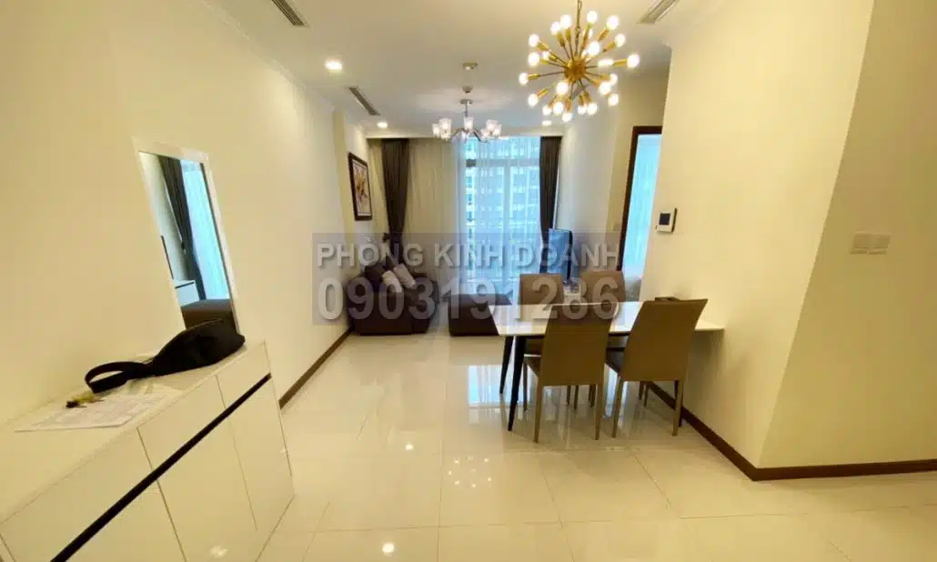 Vinhomes Central Park cho thuê lầu 40 Landmark Plus view hồ bơi 1 phòng ngủ