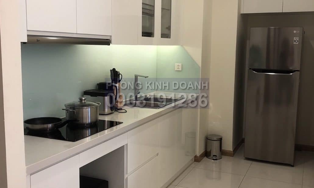 Căn hộ Vinhomes cho thuê 1 phòng ngủ tầng 28 Landmark Plus nội thất cao cấp