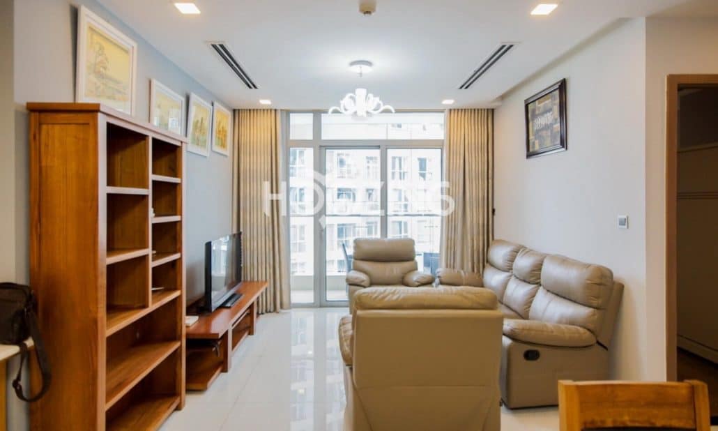 Cho thuê Vinhomes 3 phòng ngủ tầng 22 toà Park 1 nội thất đẹp view hồ bơi