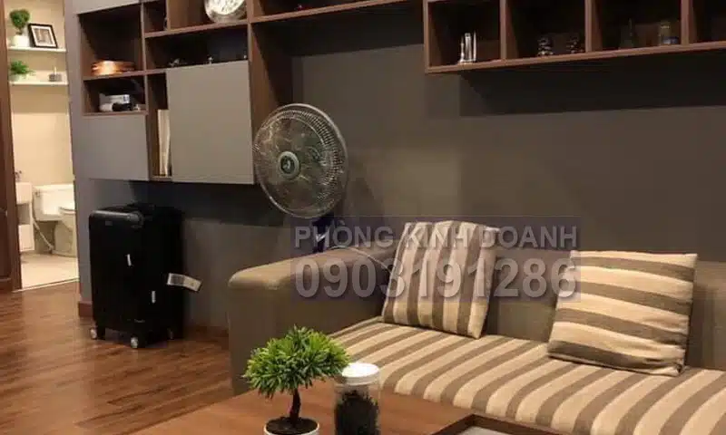 Vinhomes căn hộ cho thuê lầu 24 P6 full nội thất 1 phòng ngủ view thành phố