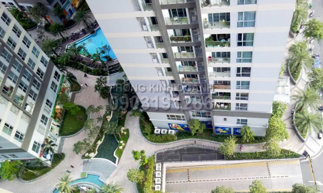 Cho thuê căn hộ Vinhomes tầng 15 toà Park 6 có nội thất 1 phòng ngủ mát