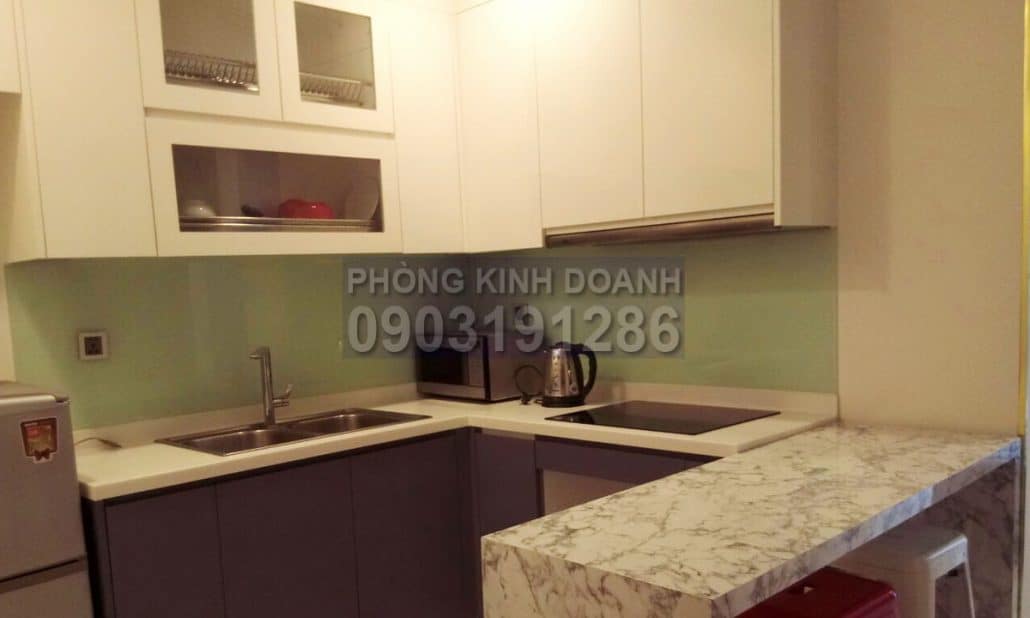 Cho thuê căn hộ Vinhomes tầng 15 toà Park 6 có nội thất 1 phòng ngủ mát