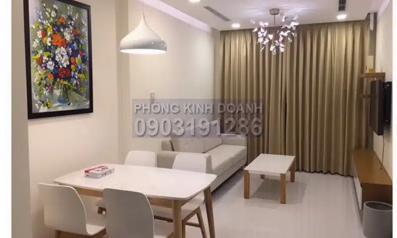 Căn hộ bán Vinhomes view thành phố Park 6B căn số 3 76m2 2 phòng ngủ