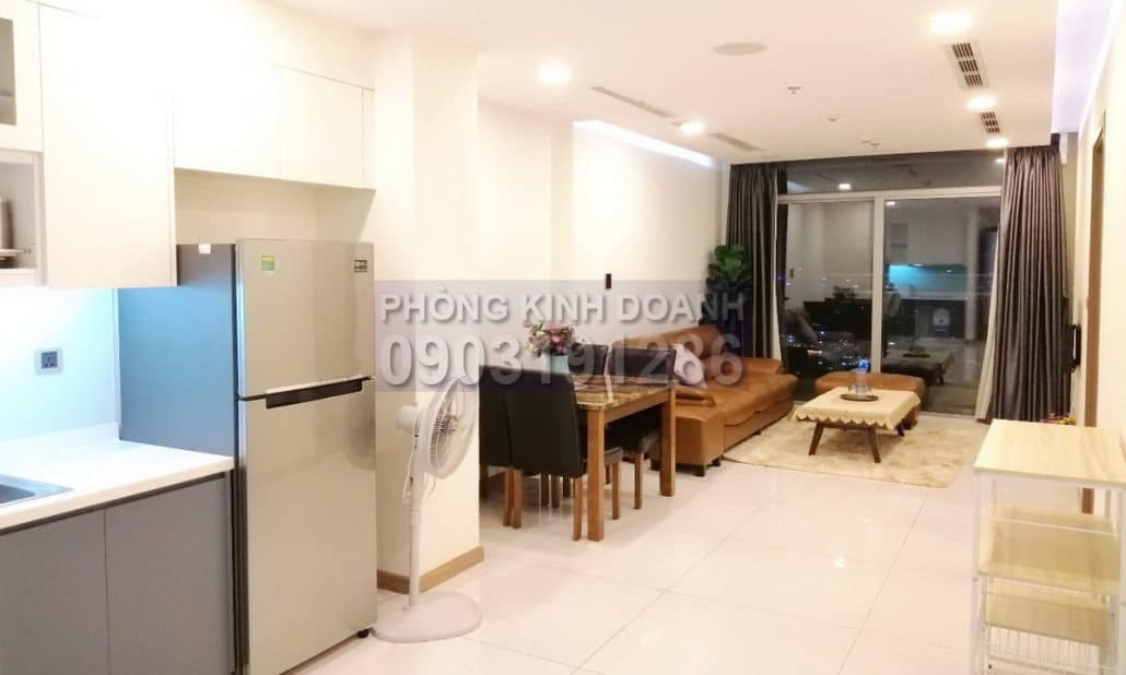Vinhomes cho thuê 2 phòng ngủ tầng 40 Park 6 nội thất full view thành phố