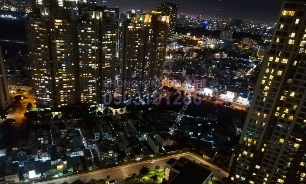 Vinhomes cho thuê 2 phòng ngủ tầng 40 Park 6 nội thất full view thành phố