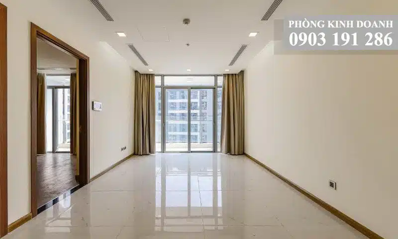 Cho thuê Vinhomes Park 7 căn hộ 1 phòng ngủ trống tầng 35 view sông