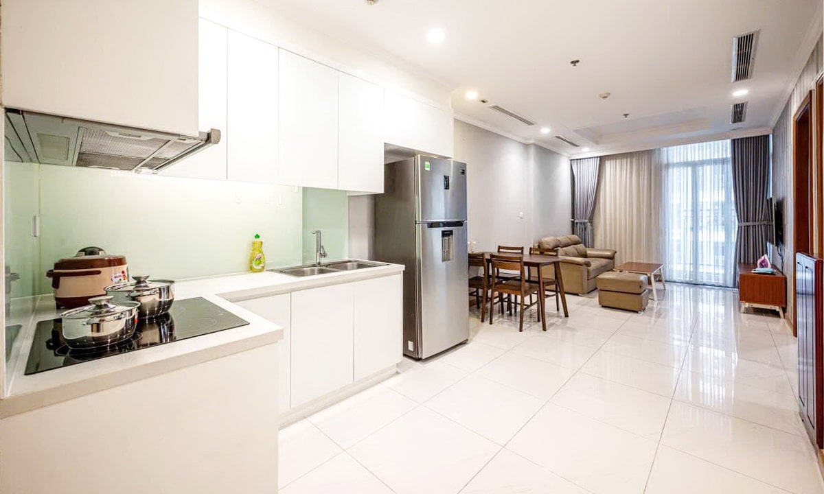 Vinhomes Central Park cho thuê căn hộ Landmark 4 nội thất full 1 phòng ngủ