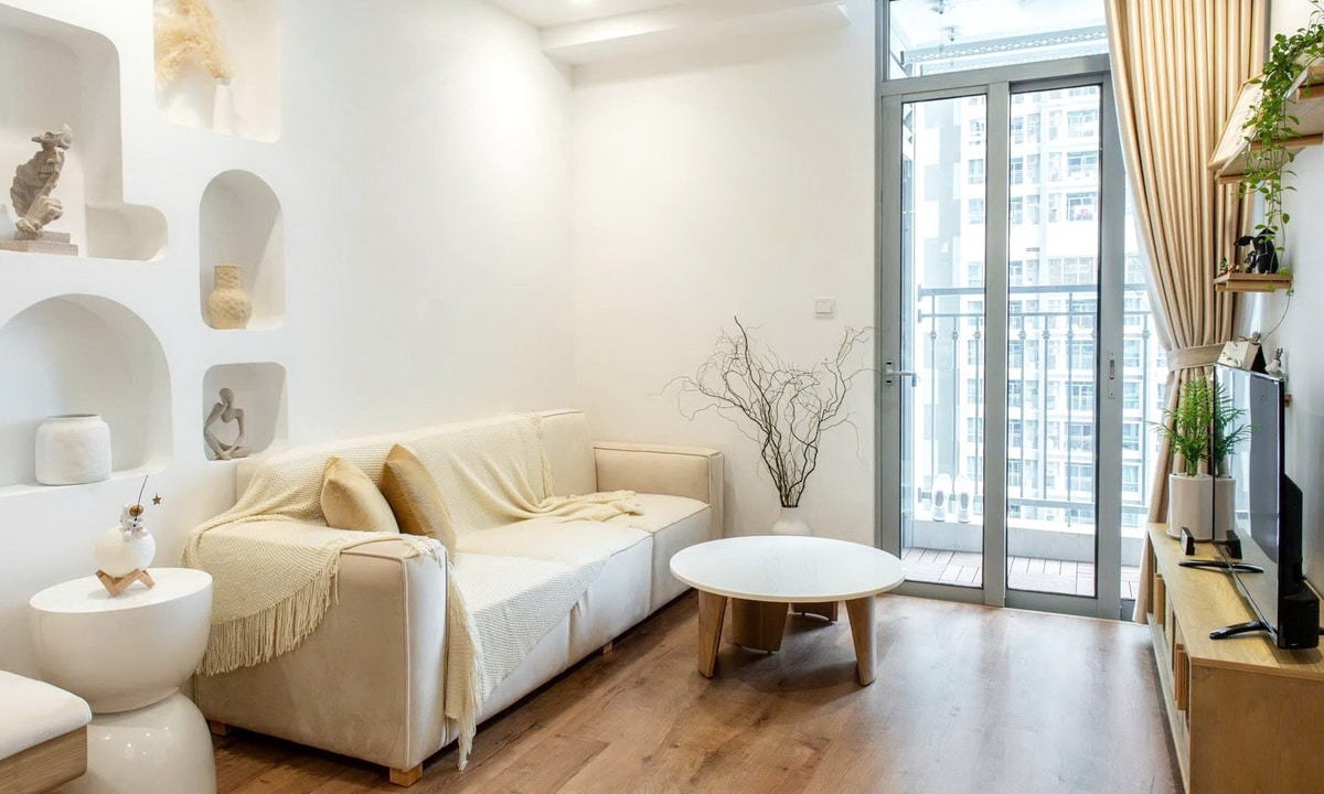 Vinhomes Central Park cho thuê lầu cao Landmark 4 nhà đẹp 1 phòng ngủ